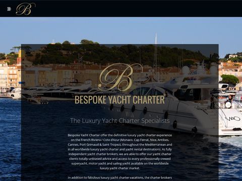 Bespoke Yacht Charter - Boat Rental & Hire