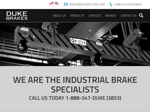 Duke Brakes | The Industrial Brake Specialist