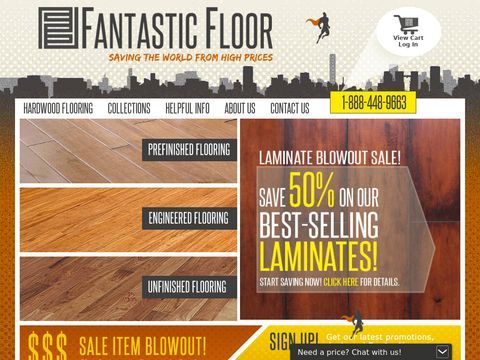 Fantastic Floor - Online Retailer of Hardwoood and Laminate 