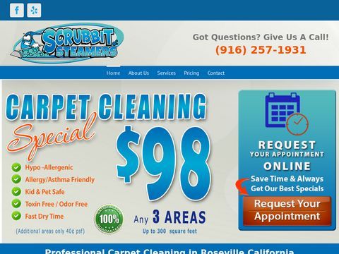 Scrubbit Steamers Carpet Cleaning