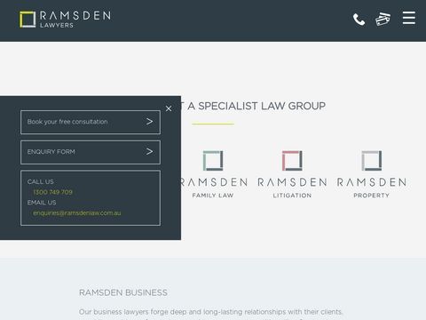 Gold Coast Lawyers | Property, Commercial, Corporate & Family Law | Ramsden Lawyers