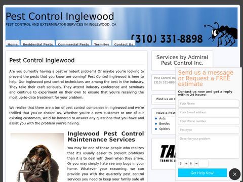 Pest Control Inglewood