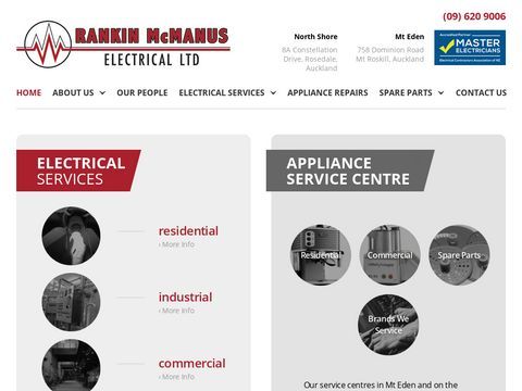 Rankin McManus | Electrical Repairers, Services | Auckland, New Zealand