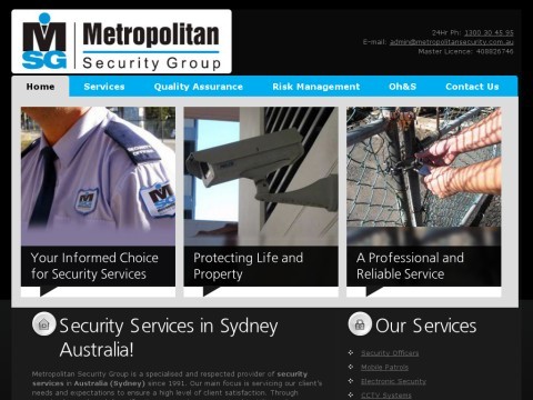 Metropolitan Security | Security Management, Monitoring | Parramatta, NSW