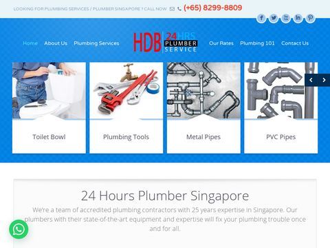 Best Plumber Services in Singapore |  HDB Plumber