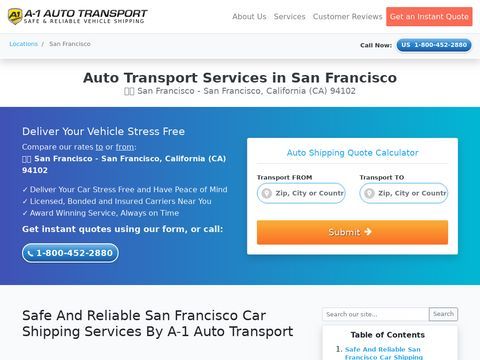 A-1 Auto Transport-San Francisco