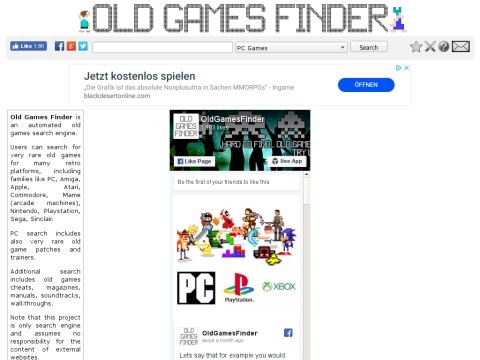 Old Games Finder