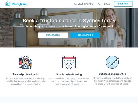 Ready Maid | Cleaning Services in Sydney, NSW