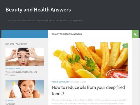 Beauty and Health Answers