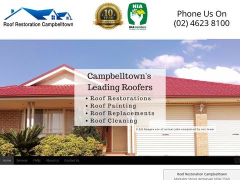 Roof Restoration Campbelltown