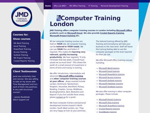 Computer training, Excel training courses London, MS Office training