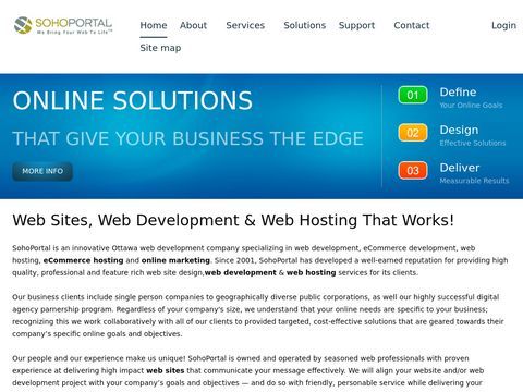 Web Design | Web Development | Web Hosting | SohoPortal