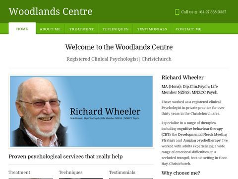 Richard Wheeler | Psychotherapist, Clinical Psychologist | Christchurch