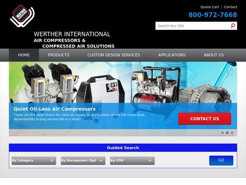 Werther – Mfg. of Rotary Screw Compressor & Air Compressor