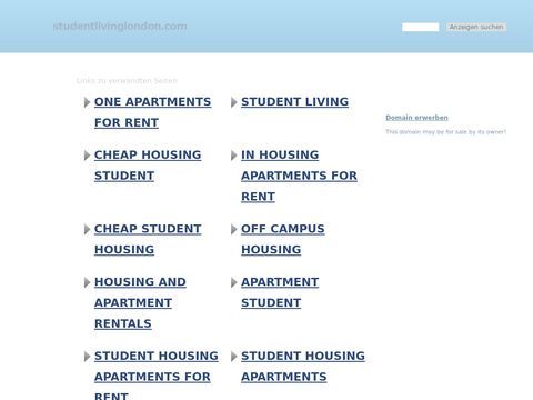 Student Living London