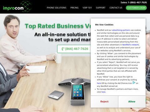 best business phone service : improcom.com