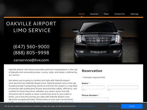 Oakville Airport Limo