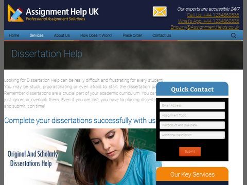 Dissertation Help - All New affordable dissertation writing.