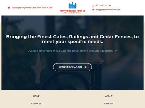 Fence contractors Dallas