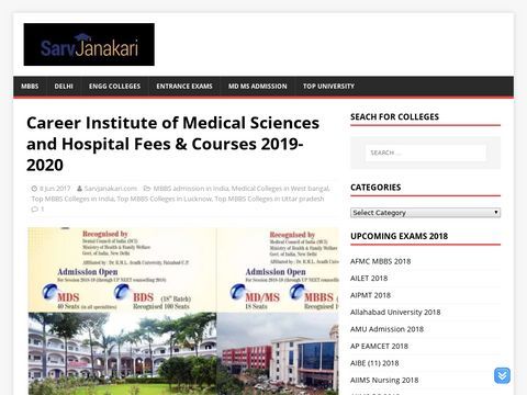 Career Institute Of Medical Sciences and Hospital Fees | Sar