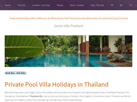 Gecko Villa, Northeast Thailand