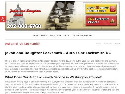 Jakob and Daughter Auto Locksmith