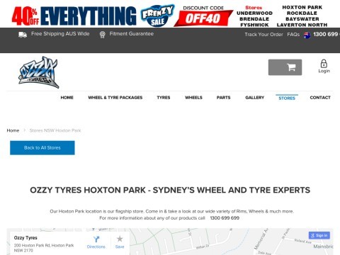 Ozzy Tyres Hoxton Park