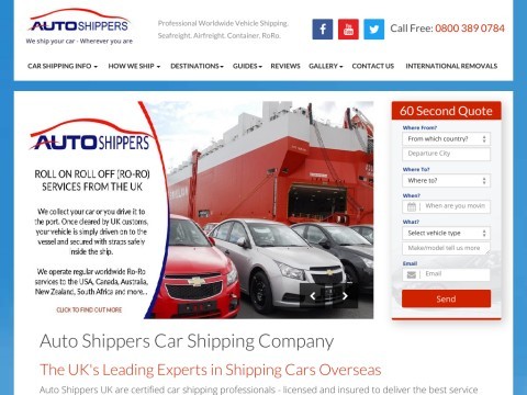 International Car Shipping UK