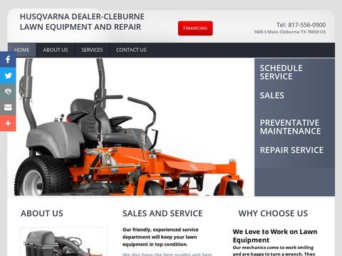 Cleburne Lawn Equipment and Repairs Inc