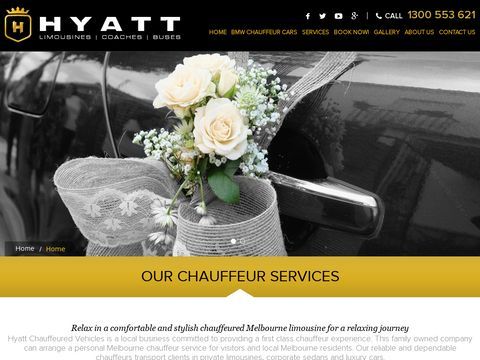 Hyatt Chauffeured Vehicles