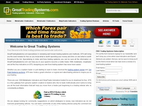 Great Trading Systems