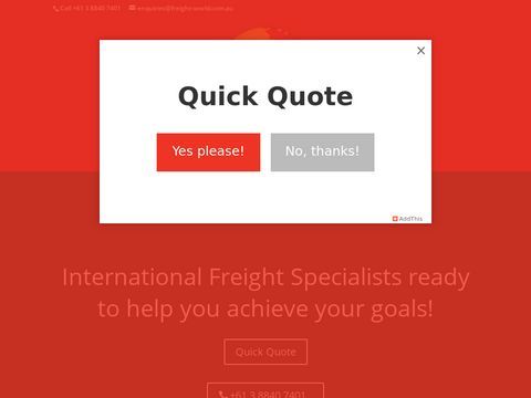 Freight Company Melbourne - Freight-World Freight Forwarders