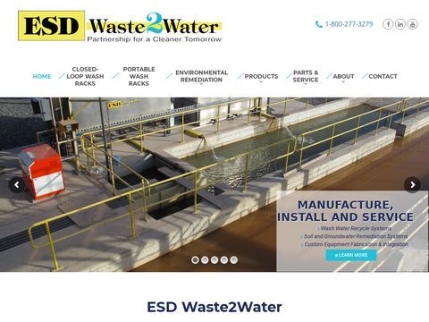 ESD Waste2Water Wash Racks, Remediation Equipment  & Waste W