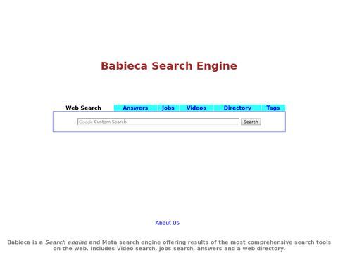 Babieca Meta Search Engine