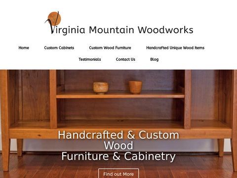 Virginia Mountain Woodworks - Handcrafted, custom furniture