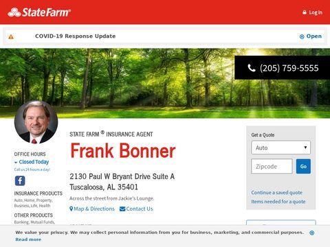 Frank Bonner - State Farm Insurance Agent