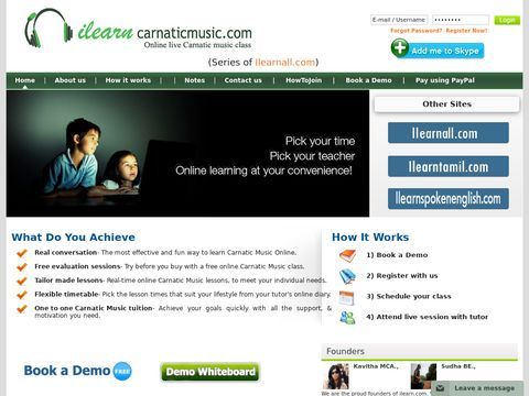 Learn carnatic music online- online carnatic music class for