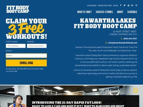 Kawartha Lakes Fit Body Boot Camp