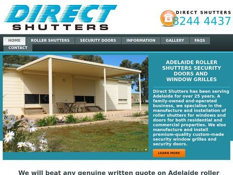 Direct Shutters | Roller Shutters Adelaide