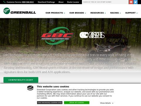 GBC ATV Tires