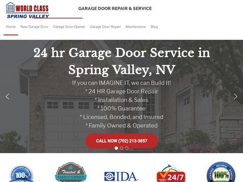 World Class Garage Door Repair Spring Valley