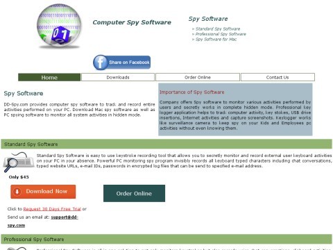 Spy software