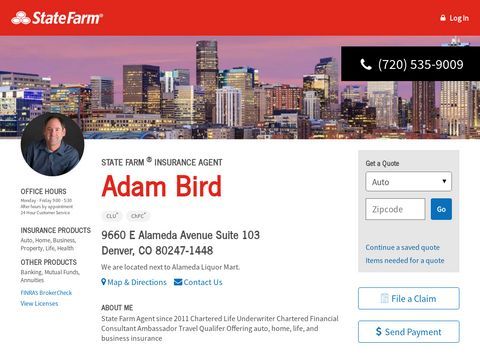 Adam Bird - State Farm Insurance Agent