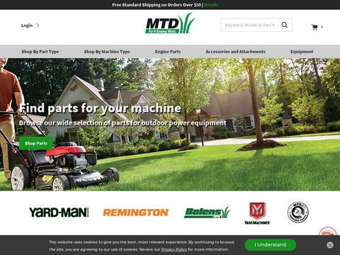 Organic Lawn & Garden Fertilizer from MTD