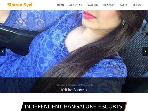 Sexy Female Bangalore escort girls in Bangalore