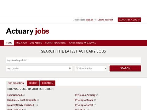 Actuary Jobs