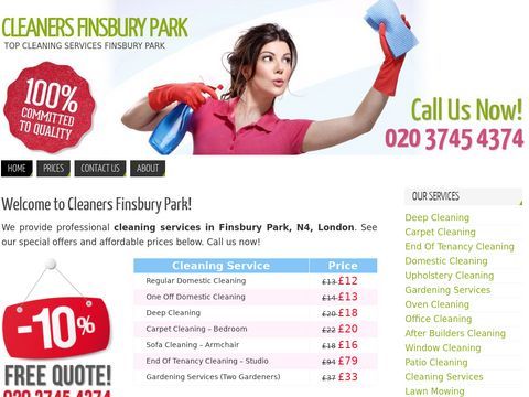 Cleaners Finsbury Park Ltd.