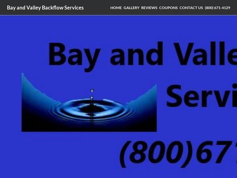 Bay and Valley Backflow Services