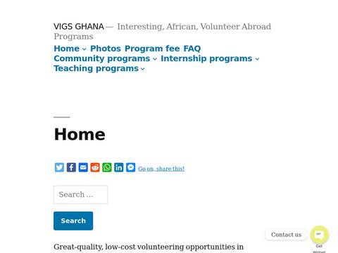 Volunteer abroad in Ghana, Africa