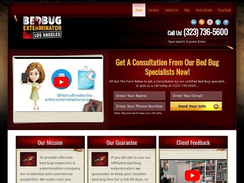 Bed Bug Exterminator Los Angeles